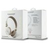 Guess słuchawki nauszne Bluetooth ENC    GUBH70E4PTMH biały/white 4G Triangle Round Shape